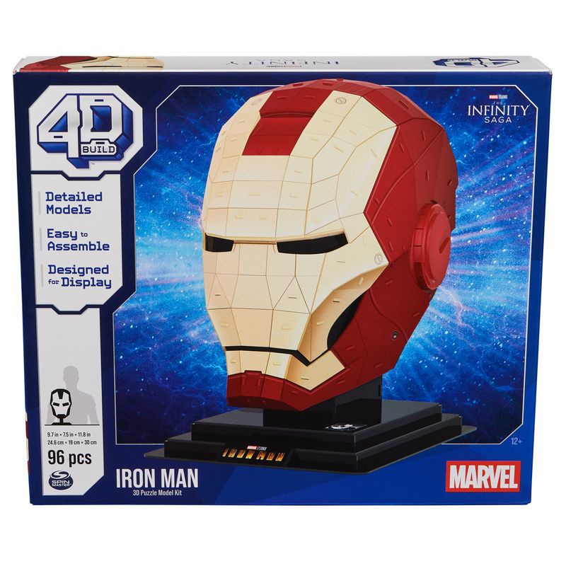 Puzzle Marvel Iron Man helma 3D