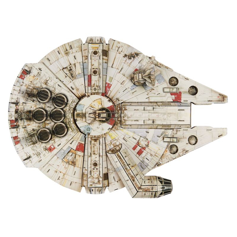 Puzzle Star Wars loď Millenium Falcon 3D