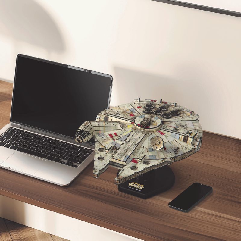Puzzle Star Wars loď Millenium Falcon 3D