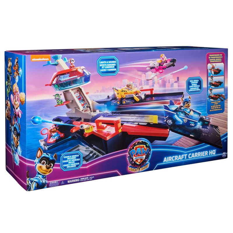 Tlapková patrola ve velkofilmu velká interaktivní loď s vozidlem Chase