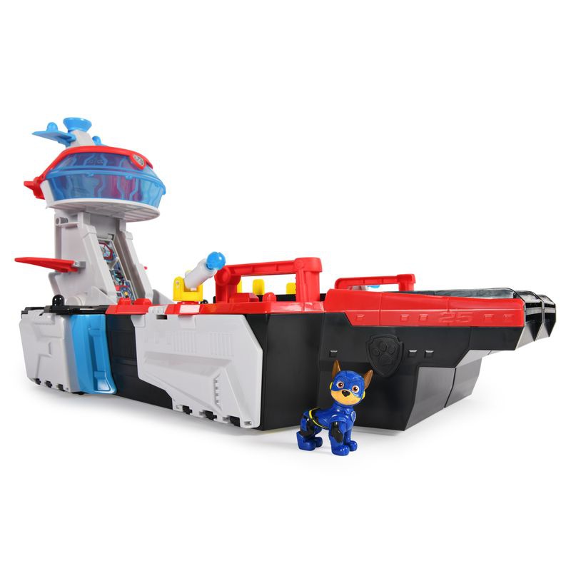 Tlapková patrola ve velkofilmu velká interaktivní loď s vozidlem Chase