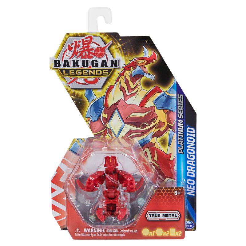 Bakugan figurka True Metal S5 Neo Dragonoid