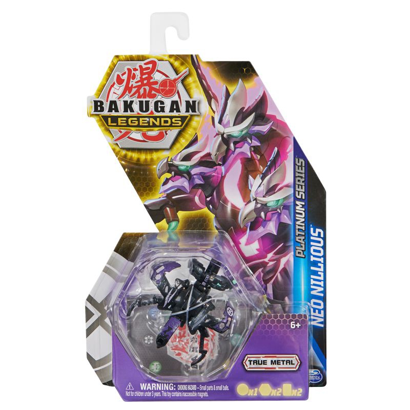 Bakugan figurka True Metal S5 Neo Nillious