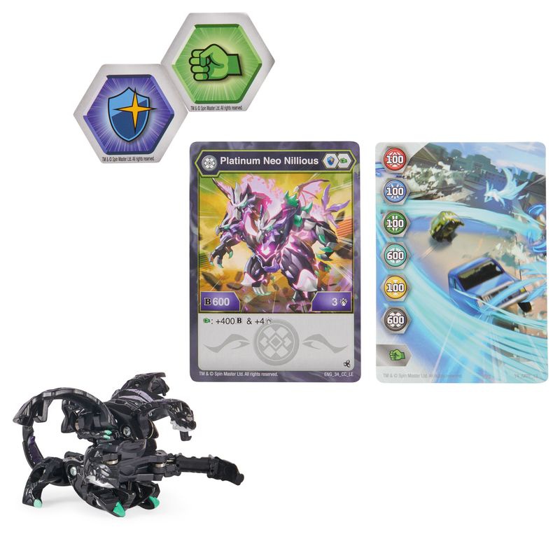 Bakugan figurka True Metal S5 Neo Nillious