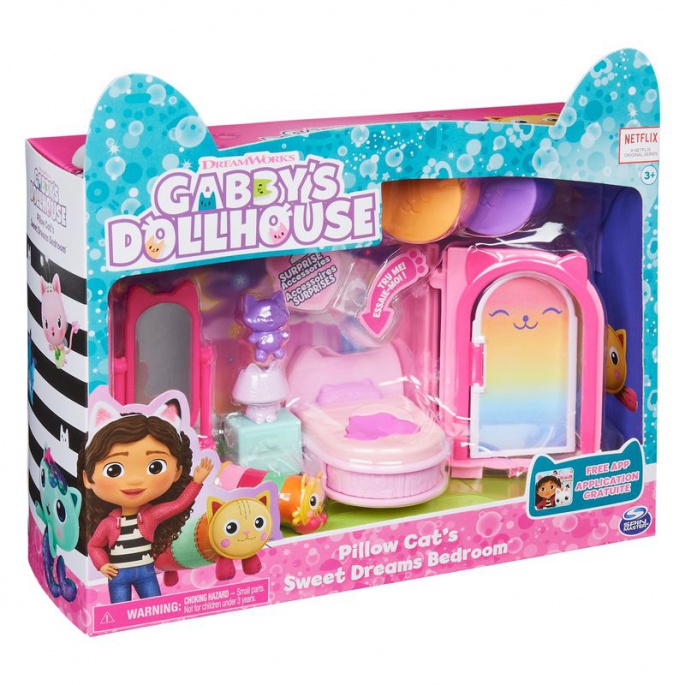 Gábinin kouzelný domek deluxe ložnice