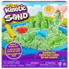 Kinetic Sand písečný zámek s podložkou zelený