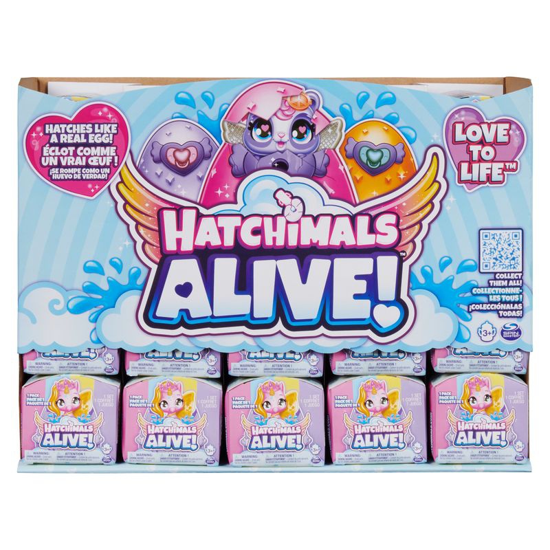 Hatchimals líhnoucí se zvířátka ve vodě 1 ks