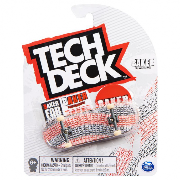 Tech Deck fingerboard základní balení Baker