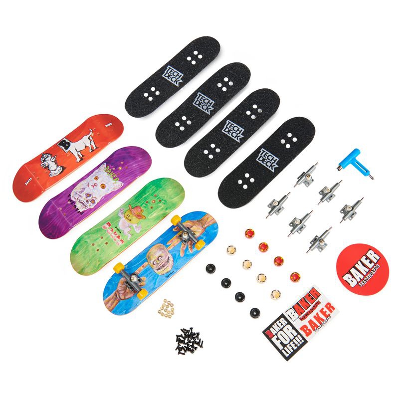 Tech Deck fingerboard čtyřbalení Baker