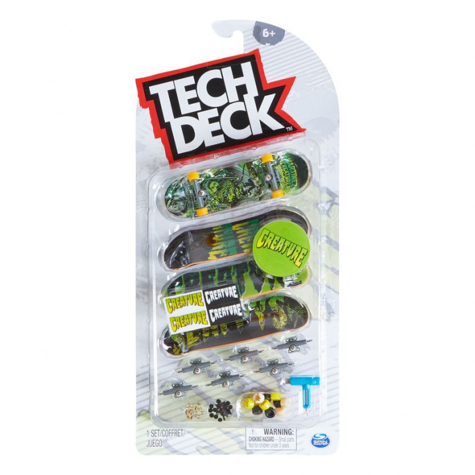 Tech Deck fingerboard čtyřbalení Creature
