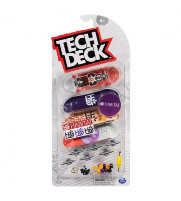 Tech Deck fingerboard čtyřbalení Habitat