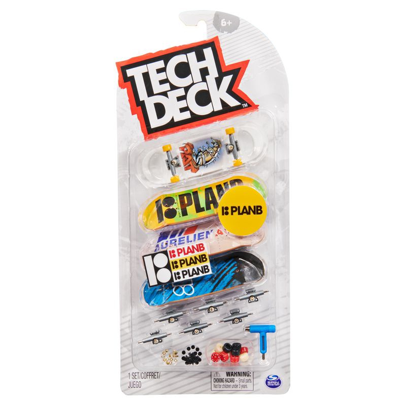 Tech Deck fingerboard čtyřbalení Planb