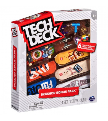 Tech Deck skateshop 6ks s příslušenstvím Flip