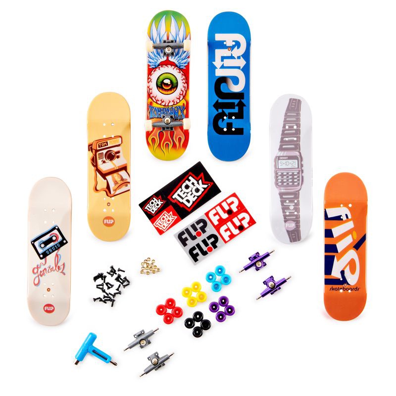 Tech Deck skateshop 6ks s příslušenstvím Flip