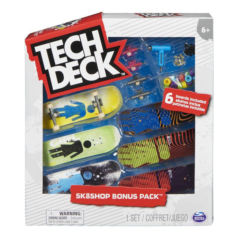 Tech Deck skateshop 6ks s příslušenstvím Girl