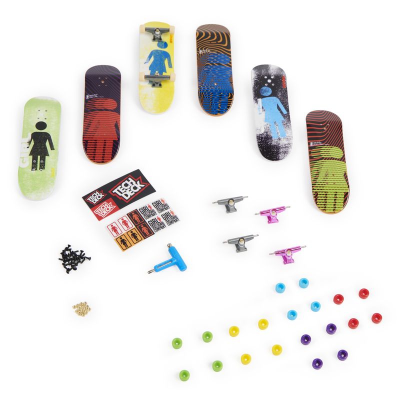 Tech Deck skateshop 6ks s příslušenstvím Girl
