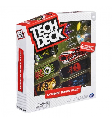 Tech Deck skateshop 6ks s příslušenstvím Zero Zero