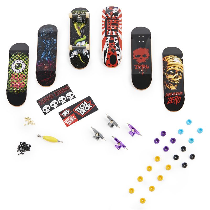 Tech Deck skateshop 6ks s příslušenstvím Zero Zero