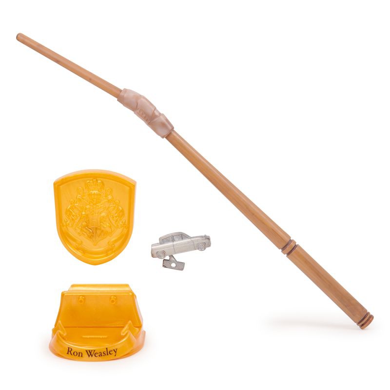 Harry Potter kouzelnické hůlky s podstavcem