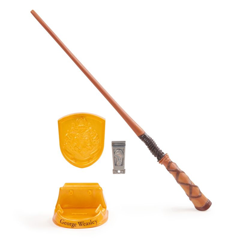 Harry Potter kouzelnické hůlky s podstavcem