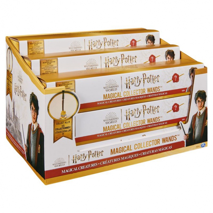 Harry Potter sběratelské hůlky čarodějů s podstavcem 2A
