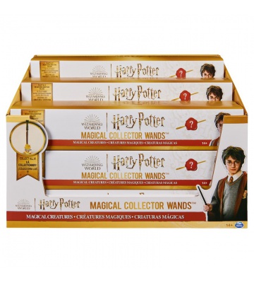 Harry Potter sběratelské hůlky čarodějů s podstavcem 2A