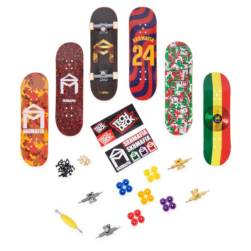 Tech Deck skateshop 6ks s příslušenstvím Sk8Mafia