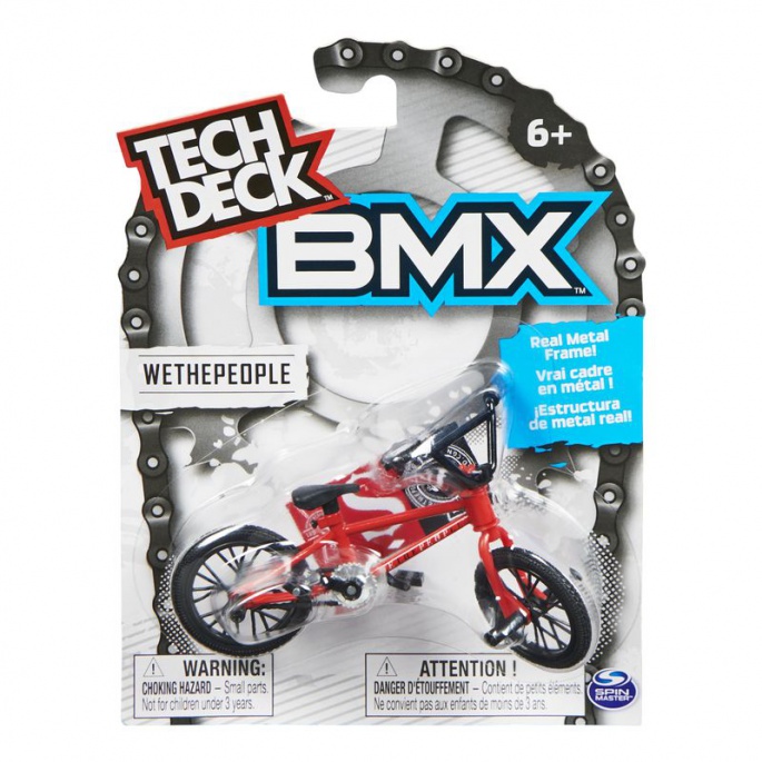 Tech Deck BMX sběratelské kolo Wethepeople červená