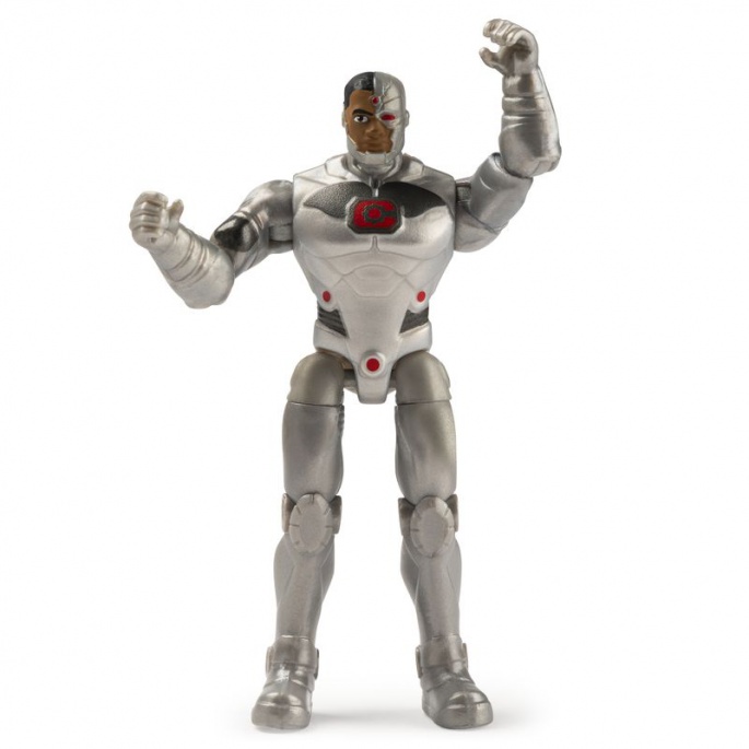 DC figurka Cyborg stříbrný 10 cm