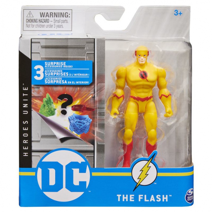 DC figurka Flash žlutý 10 cm