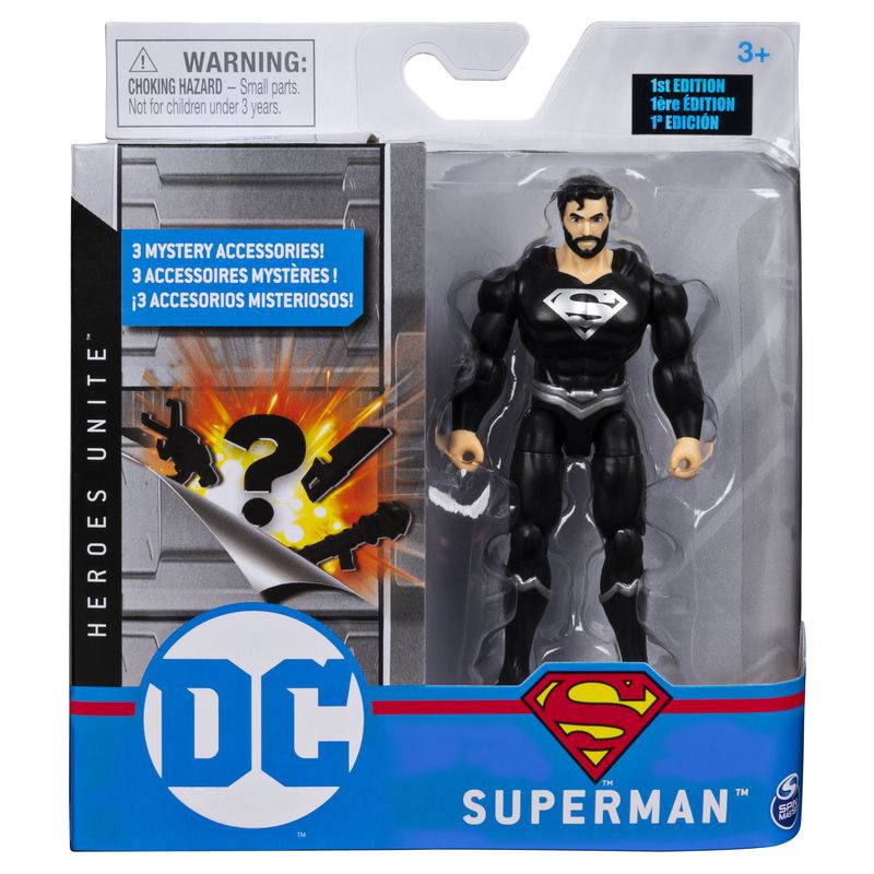 DC figurka Superman černý 10 cm