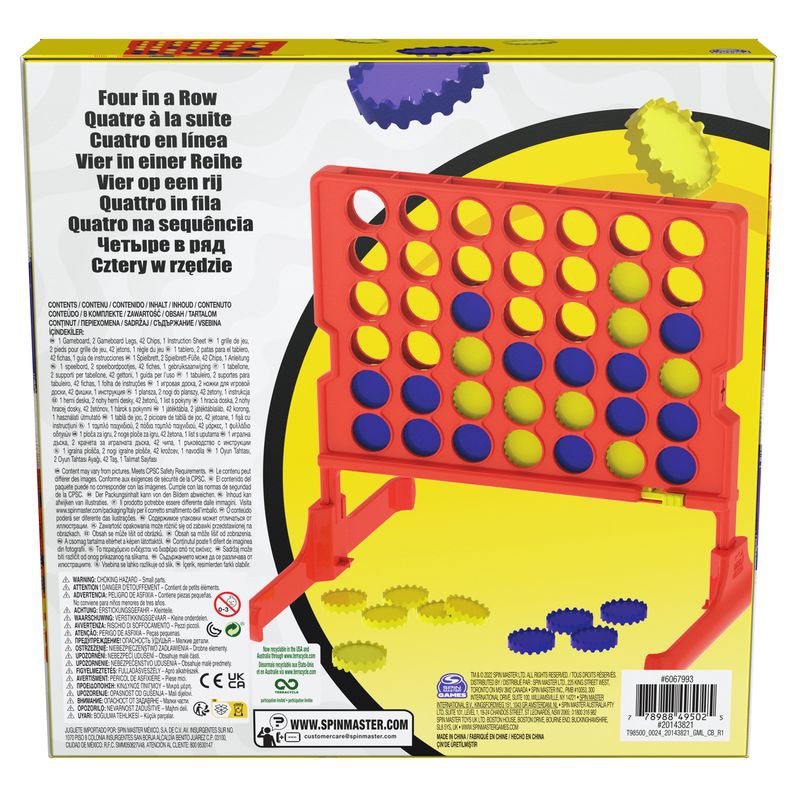 Spin Master Games klasická hra Čtyři v řadě