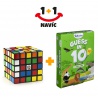 Akce 1+1 Rubikova kostka 5x5 profesor + Uhádni na 10 - Zvířata - česká verze navíc