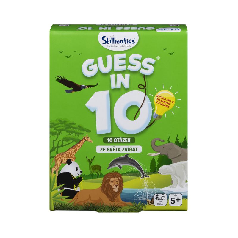 Akce 1+1 Rubikova kostka 5x5 profesor + Uhádni na 10 - Zvířata - česká verze navíc