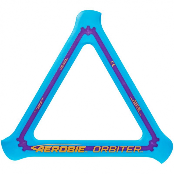 Aerobie trojúhelníkový bumerang modrý