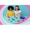 Akce 1+1 Kinetic Sand duhový kolotoč + Kinetic Sand kelímky zeleného tekutého písku navíc