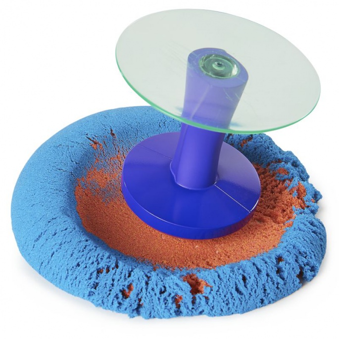 Akce 1+1 Kinetic Sand kreativní dílna + Kinetic Sand kelímky modrého tekutého písku navíc