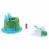 Akce 1+1 Kinetic Sand tekutý bílý písek s hračkou + Kinetic Sand kelímky písku navíc