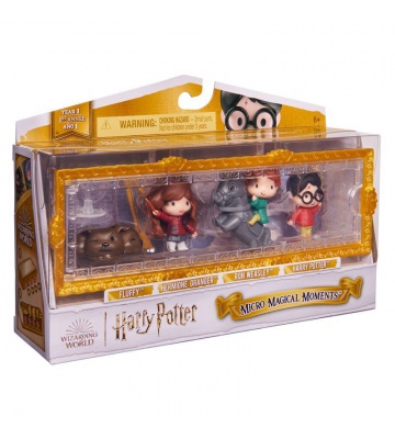 Harry Potter multibalení mini figurek Harry, Hermiona a Ron s doplňky