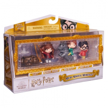 Harry Potter multibalení mini figurek Harry, Hermiona a Ron s doplňky