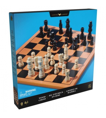 Spin Master Games klasické dřevěné šachy