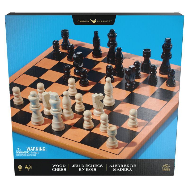 Spin Master Games klasické dřevěné šachy | Spinkids.cz