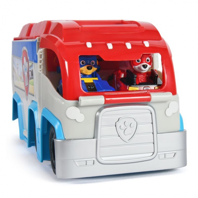 Tlapková patrola ve velkofilmu hrací set mini Patroller a 4 vozidla
