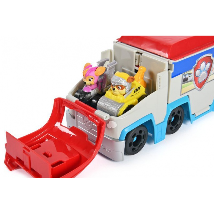 Tlapková patrola ve velkofilmu hrací set mini Patroller a 4 vozidla