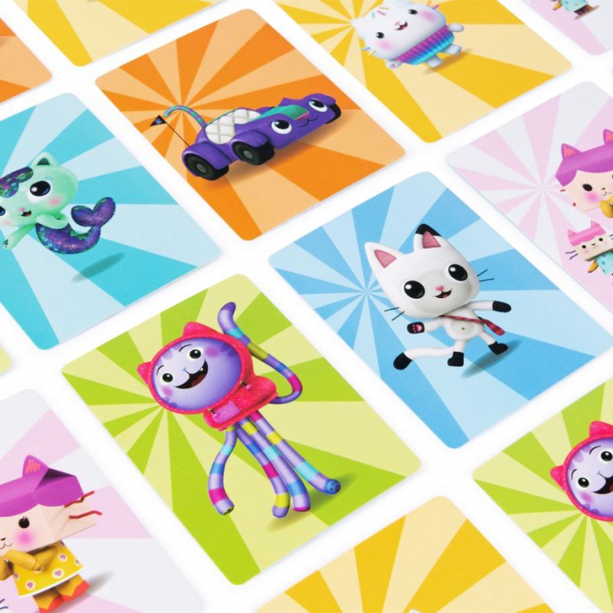 Spin Master Games Gábinin kouzelný domek karetní hra s figurkou