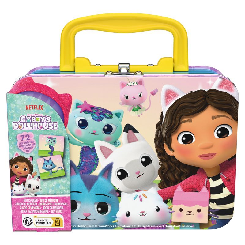 Spin Master Games Gábinin kouzelný domek pexeso v plechovém kufříku