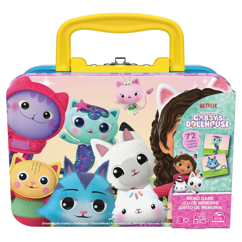 Spin Master Games Gábinin kouzelný domek pexeso v plechovém kufříku