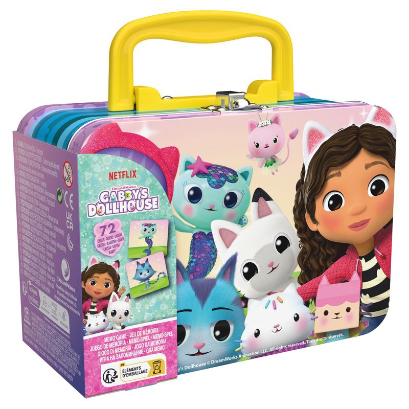 Spin Master Games Gábinin kouzelný domek pexeso v plechovém kufříku
