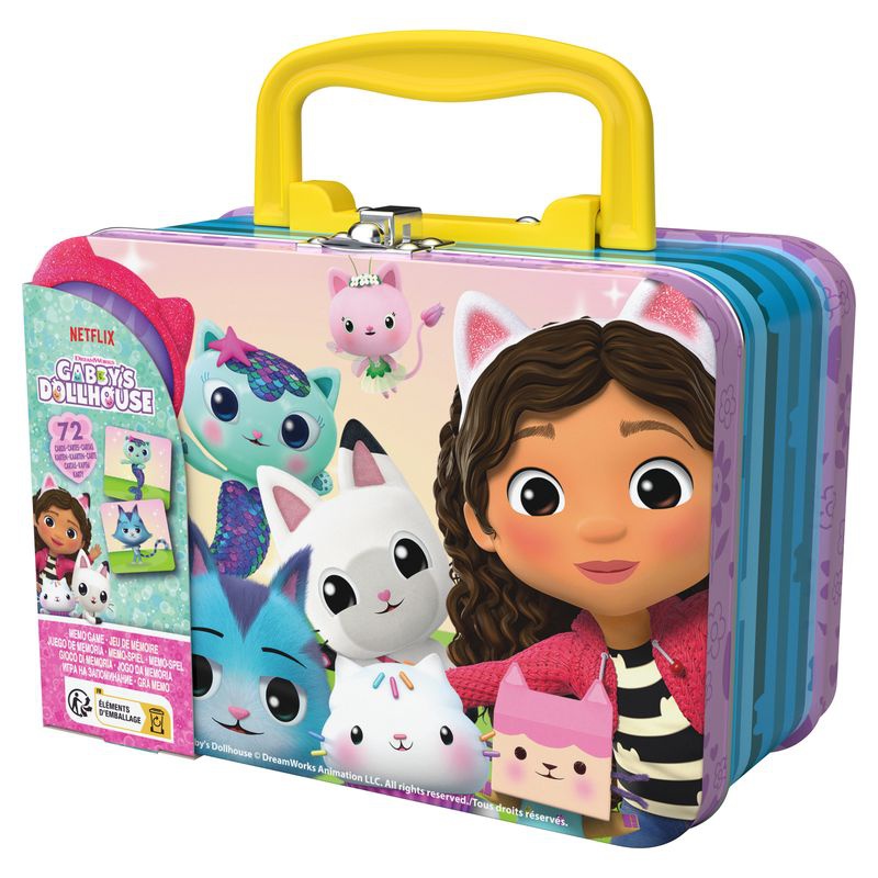 Spin Master Games Gábinin kouzelný domek pexeso v plechovém kufříku