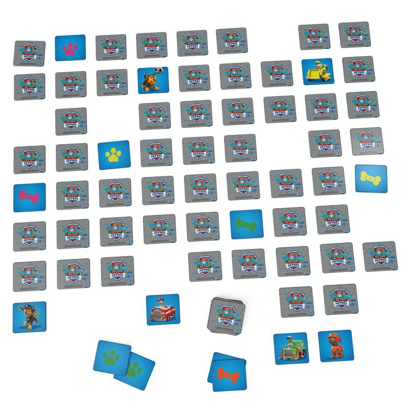 Spin Master Games Tlapková patrola pexeso 72 karet